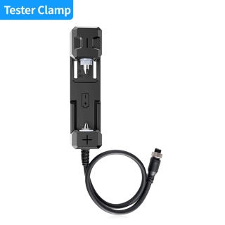 Фото - Аксесуар до HRM-10 Затискач Кельвіна (18650 - 26650) затискач-контейнер для вимірювання внутр.опору батарей