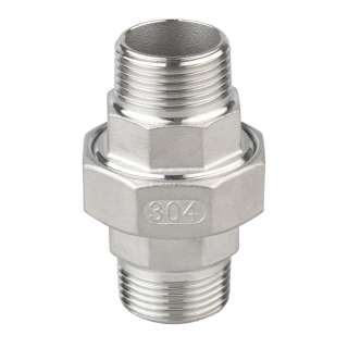 Фото - Американка нержавіюча SS304 зовнішня – зовнішня DN15 G1/2M – G1/2M