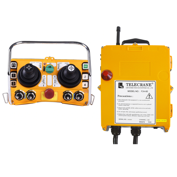 Фото - Комплект радіоуправління з джойстиками F24-60 AC220-380V