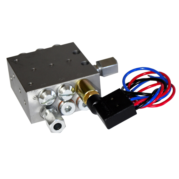 Фото - Прогресивний розподільник MVB2 з електроконтактним індикатором та зв.клапаном