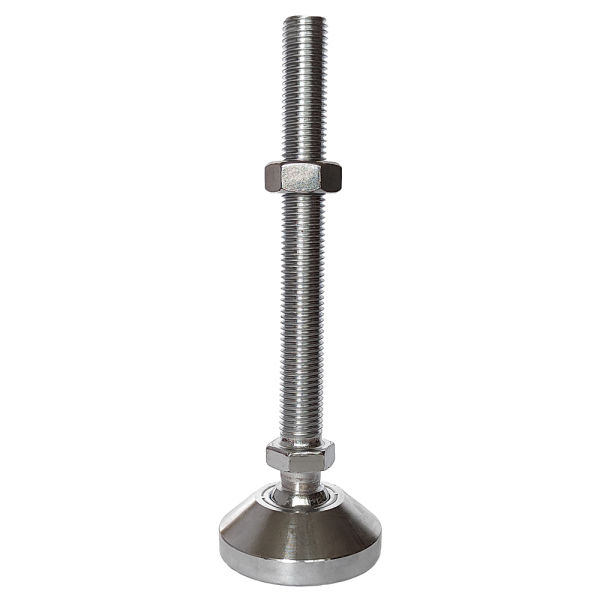 Фото - Опора регульована нержавіюча сталь діам.60мм М16 L=150мм рухома