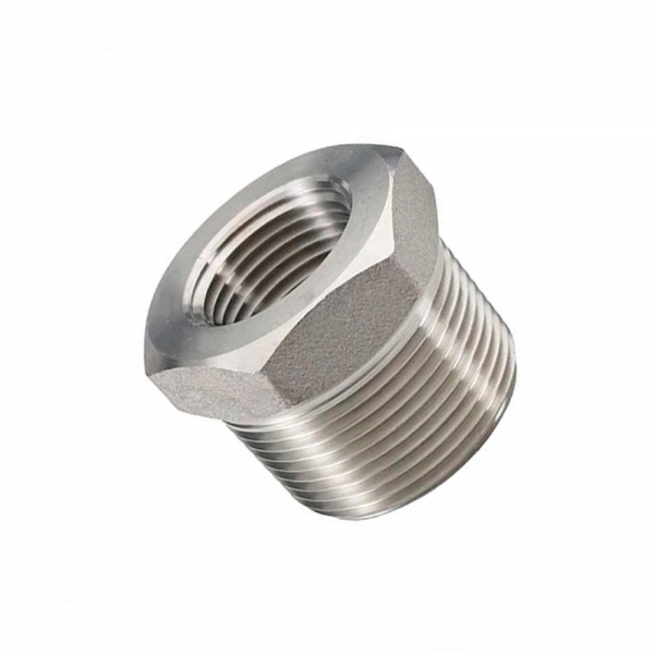 Фото - Футорка нержавіюча різьба зовнішня G3/4M – внутрішня G1/2F