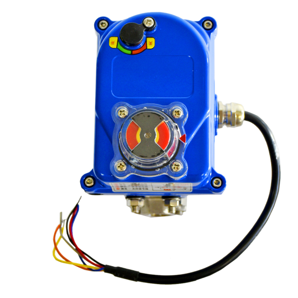 Фото - Шаровий кран з електроприводом 220VAC, н/ж SS304, 3сост, DN15, внутрішня-внутрішня різьба  G1/2F-G1/2F