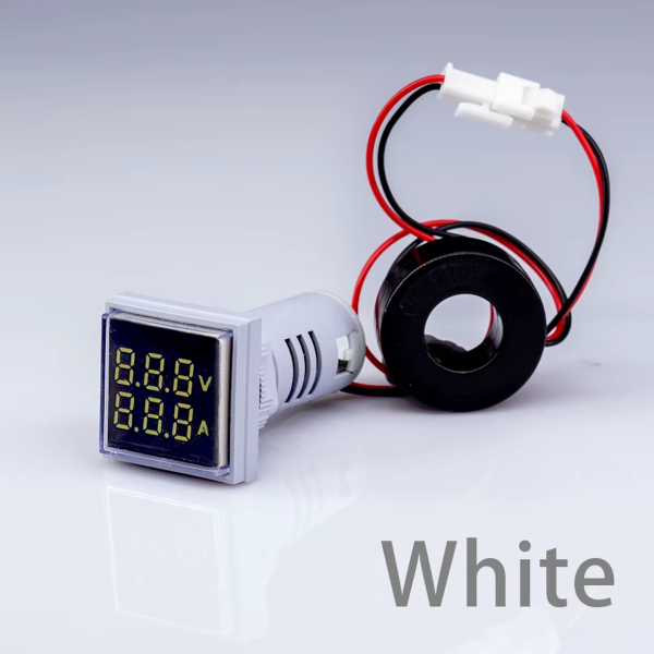 Фото - Цифровий індикатор AD101-22VAMS 60-500V. 0-100A (білий)