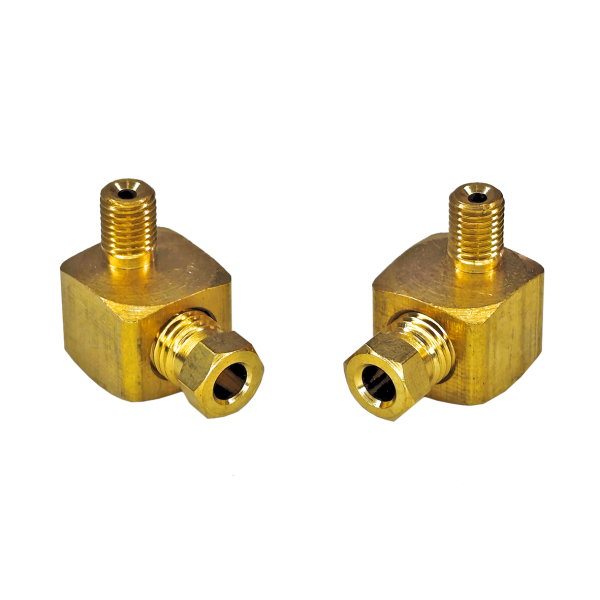 Фото - Фитинг латунный угловой JM46 диам.4мм-М6х0,75