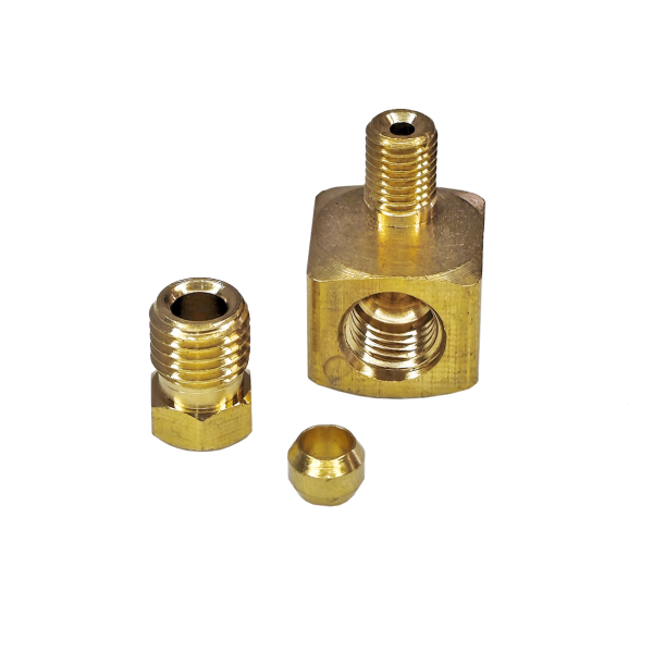 Фото - Фитинг латунный угловой JM46 диам.4мм-М6х0,75