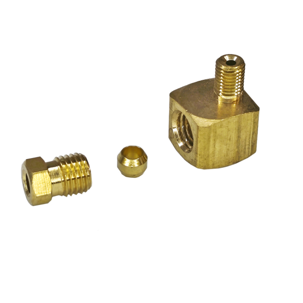 Фото - Фитинг латунный угловой JM46 диам.4мм-М6х0,75