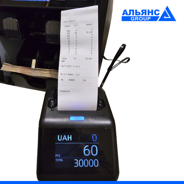 Фото - Принтер з термодруком для купюролічильної машини PC-20