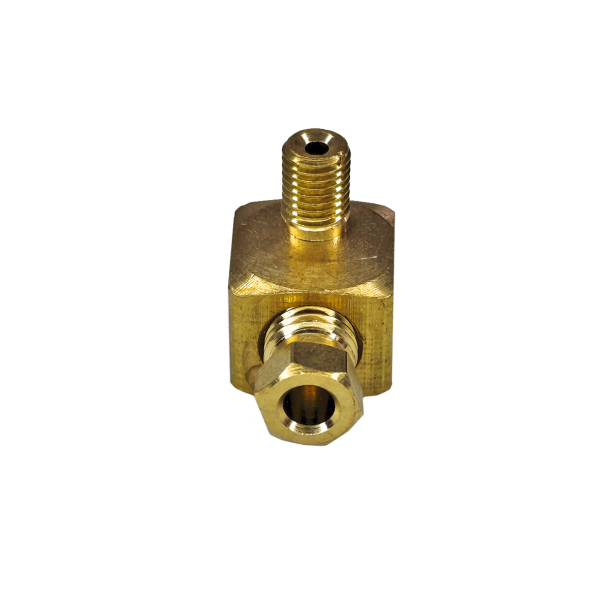 Фото - Фитинг латунный угловой JN46 диам.4мм-М6х0,75