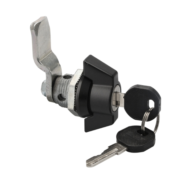 Фото - Замок з ручкою для щитів з ключем код MS-748-1