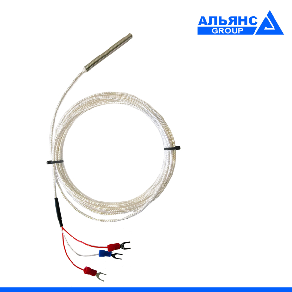 Фото - Датчик температури PT100 клас А, SS304, 5х50мм