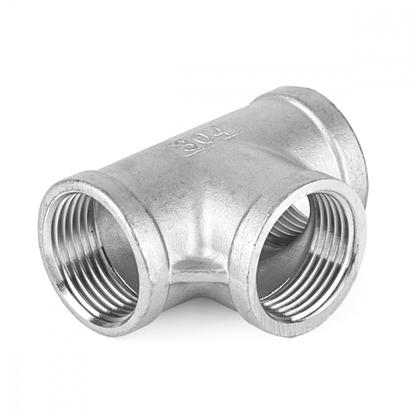 Фото - Трійник нержавіючий SS304 різьба внутрішня-внутрішня-внутрішня різьба G3/4F- G3/4F- G3/4F