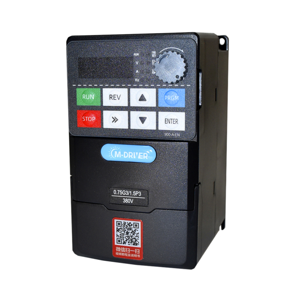 Фото - Частотний перетворювач 380В 3фази векторний 0,75KW - DRIVER