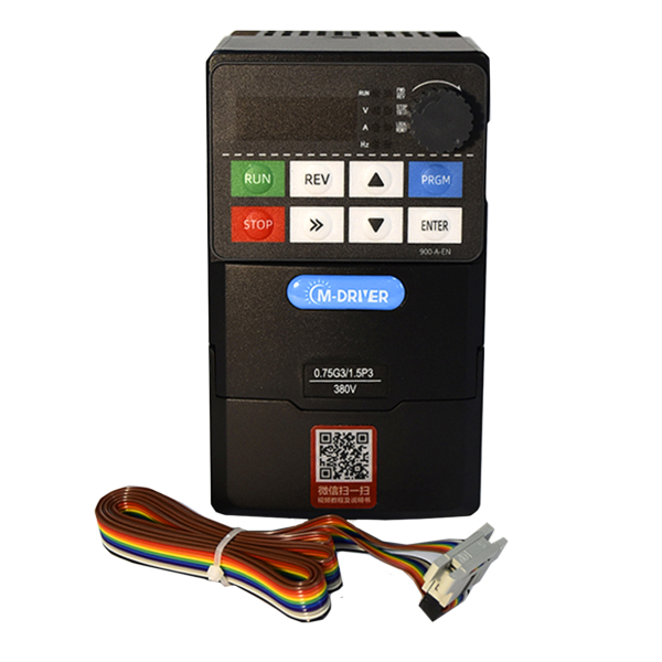 Фото - Частотний перетворювач 380В 3фази векторний 0,75KW - DRIVER