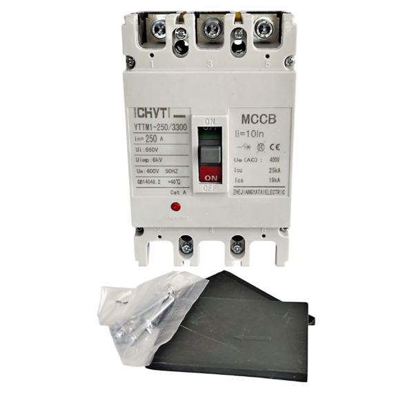 Фото - Автоматичний вимикач 3 полюса YTTM1-250 250А CHYT