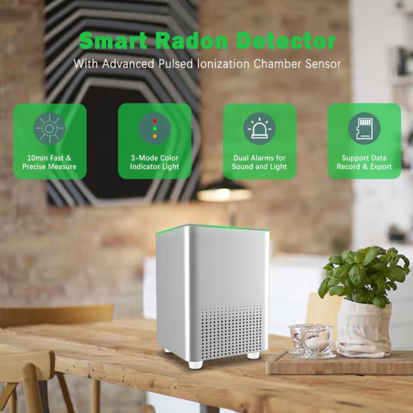 Фото - Прилад для вимірювання радону WiFi PT07