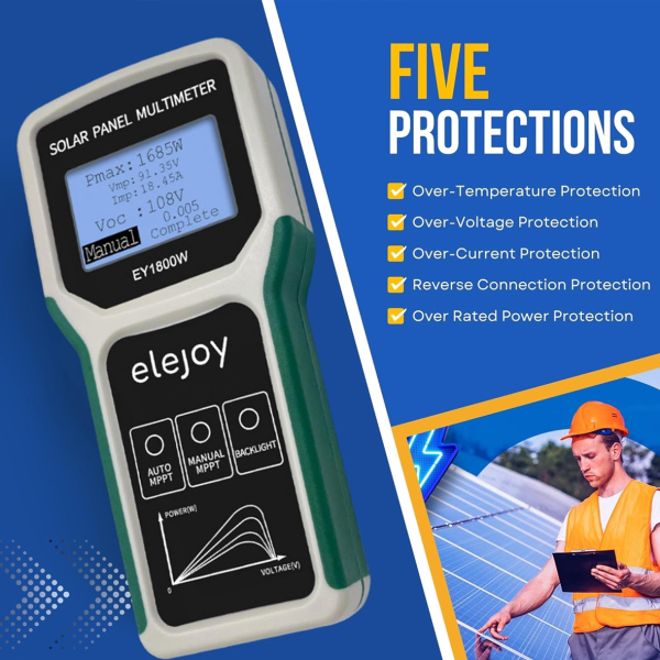 Фото - Цифровий тестер потужності фотоелектричних модулів EleJoy EY1800W