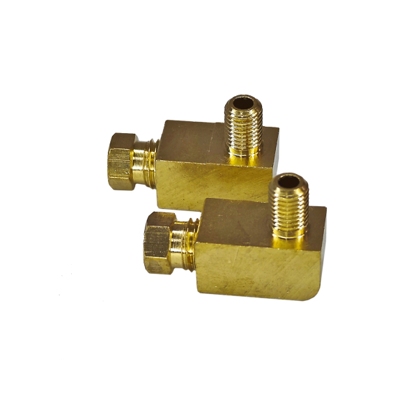 Фото - Фитинг латунный угловой JN46 диам.4мм-М6х0,75