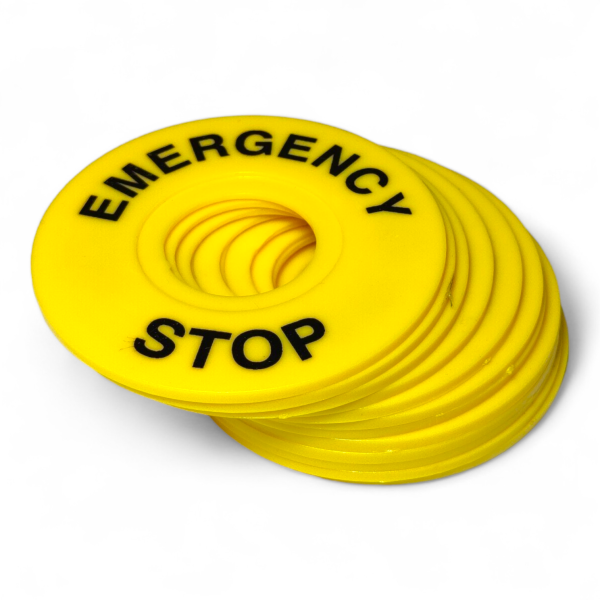 Фото - Майданчик  STOP під кнопку діам. 22х60мм