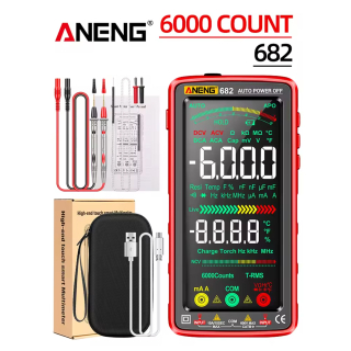 Фото - Мультиметр Aneng 682 750V AC/ 1000V DC Voltage, 10A AC/DC Current, NCV, VA кольоров. дисплей, True RMS, Smart, літієвий акумулятор