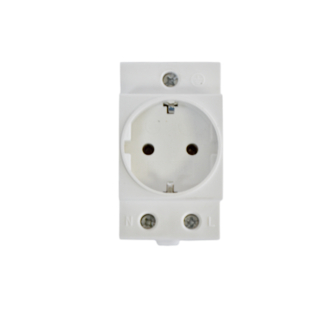 Фото - Розетка на DIN рейку EU 220V, 16А IP20