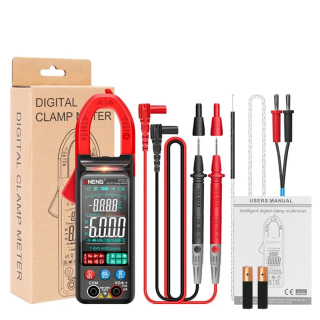 Фото - Струмові (токові) кліщі Aneng  ST212 600V AC/DC Voltage, 400A AC/DC Current, NCV, мультиметр, кольор. дисплей, True RMS