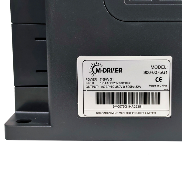 Фото - Частотний перетворювач з 220В 1фаза на 380В 3фази векторний 7,5KW - DRIVER