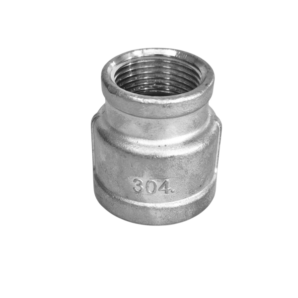 Фото - Муфта редукційна, н/ж SS304, внутрішня-внутрішня різьба DN20-DN25 G3/4"F – G1"F