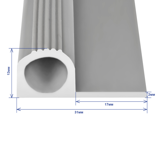 Фото - Ущільнювач силіконовий високотемпературний  31мм х 13мм х 2мм