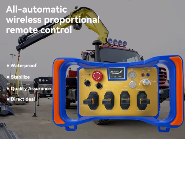 Фото - Комплект радіоуправління пропорційний з сервоприводами (4 джойстики + 1) DC 12-24V