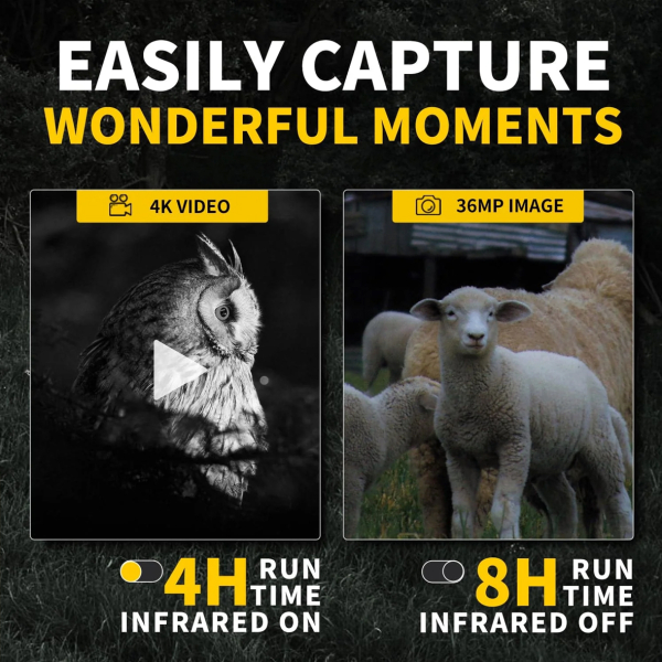 Фото - FNIRSI NVS-20 прилад нічного бачення 4K монокуляр