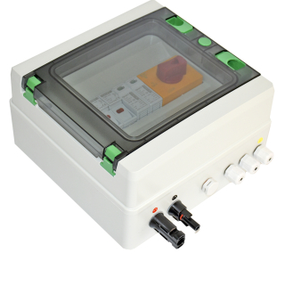 Фото - Сонячна фотоелектрична система захисту 1вх/1вих 32А/1000VDC струм напруга блискавкозахист IP65