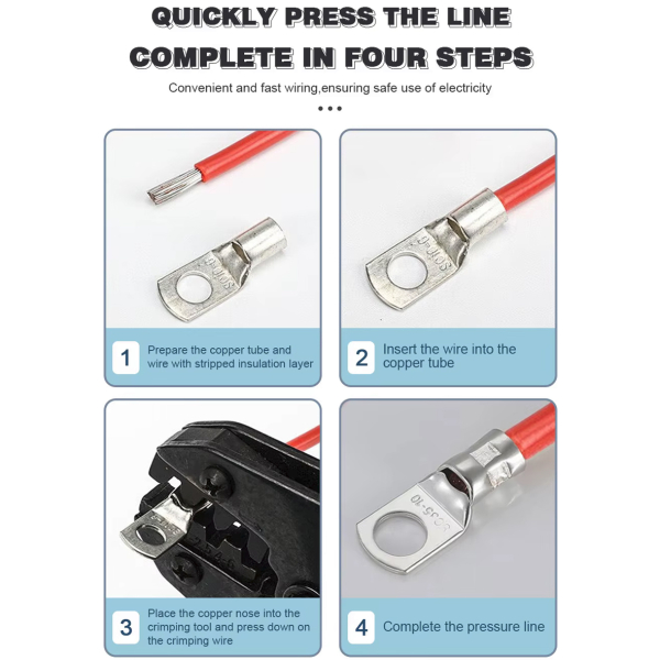 Фото - Кабельний мідний наконечник SC-25