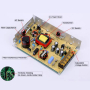 Блок живлення DC24V - 3A / AC100V-265V 47-63Гц