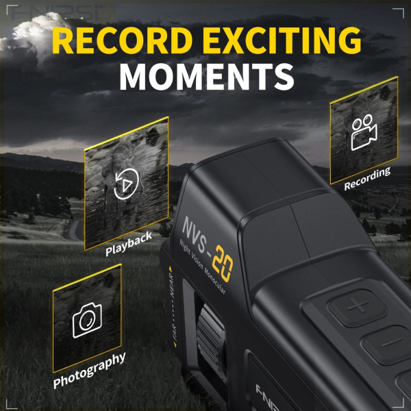 Фото - FNIRSI NVS-20 прилад нічного бачення 4K монокуляр