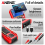 Aneng AOS04, цифровий мультиметр  / портативний осцилограф 10 МГц, 750V AC/ 1000V DC Voltage, 20A AC/DC Current, NCV, Smart, літієвий акумулятор