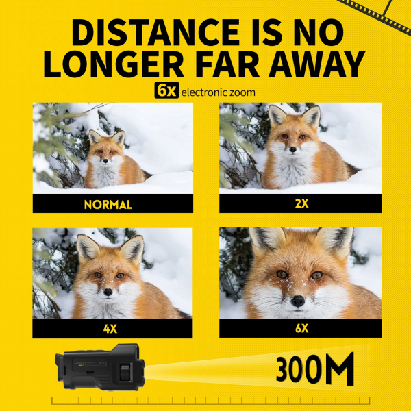 Фото - FNIRSI NVS-20 прилад нічного бачення 4K монокуляр