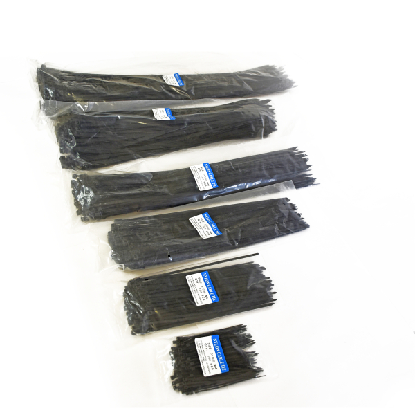 Фото - Хомут нейлоновий PA66 3х100мм (100шт)