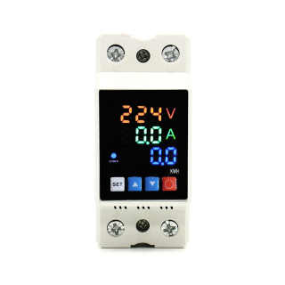 Фото - Реле напруги 1 фаза 63А 220 В, Реле захисту-лічильник