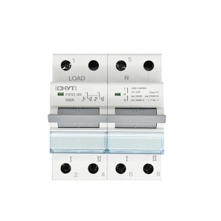 Фото - Ручний перемикач джерела живлення 2 полюси 100А YTFST 125CHYT