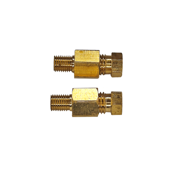 Фото - Фітинг латунний прямий JS46 діам.4мм-М6х0,75