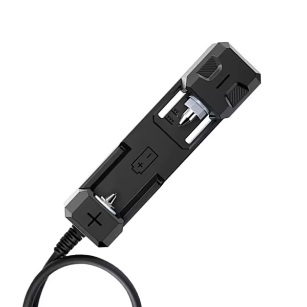 Фото - Аксесуар до HRM-10 Затискач Кельвіна (18650 - 26650) затискач-контейнер для вимірювання внутр.опору батарей