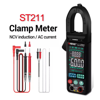 Фото - Струмові (токові) кліщі Aneng  ST211 600V AC/DC Voltage, 400A AC Current, NCV, мультиметр, кольор. дисплей, True RMS
