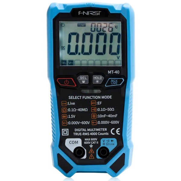 Фото - Fnirsi MT-40 інтелектуальний цифровий мультиметр, True RMS