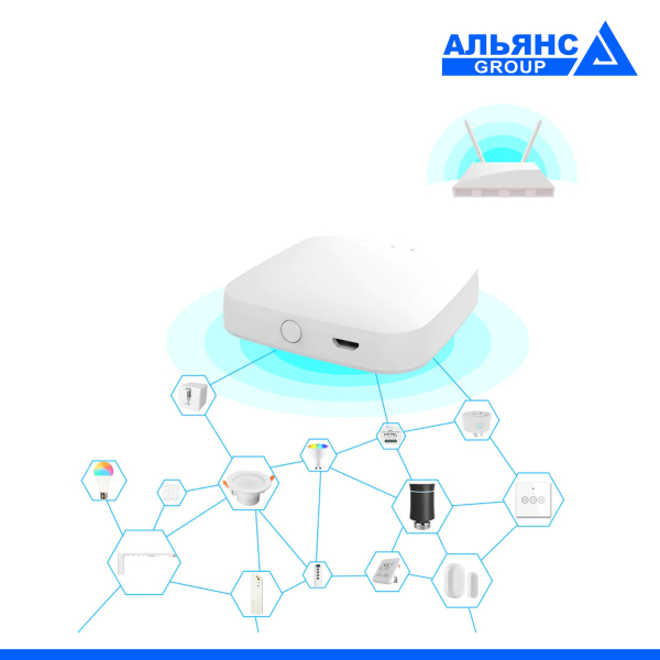 Фото - ZigBee-Wi-Fi Шлюз Smart Gateway