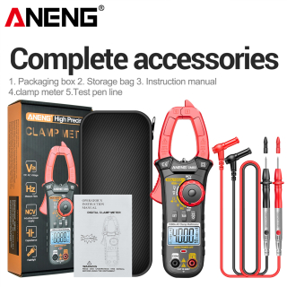 Фото - Струмові (токові) кліщі Aneng CM83 600V AC/DC Voltage, 1000A AC Current, NCV, мультиметр, LCD з підсвіткою