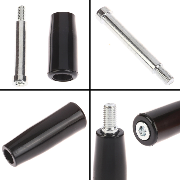 Фото - Рукоятка бакелітова ОБЕРТ. довжина 80мм зовн.різьба М10