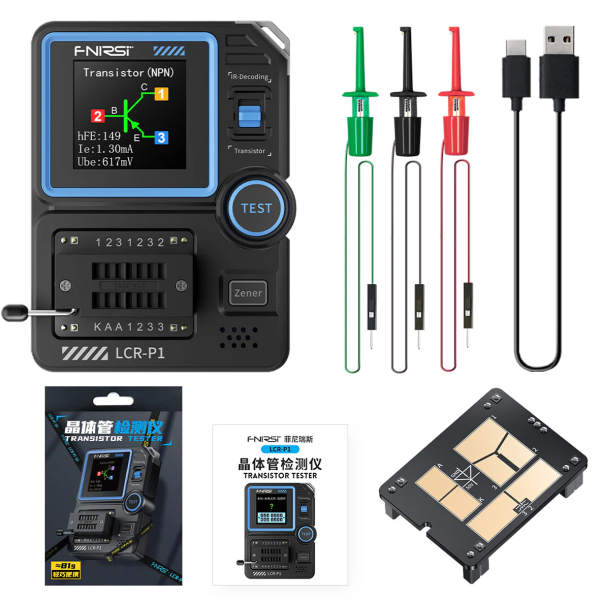 Фото - FNIRSI LCR-P1 тестер багатофункціональний