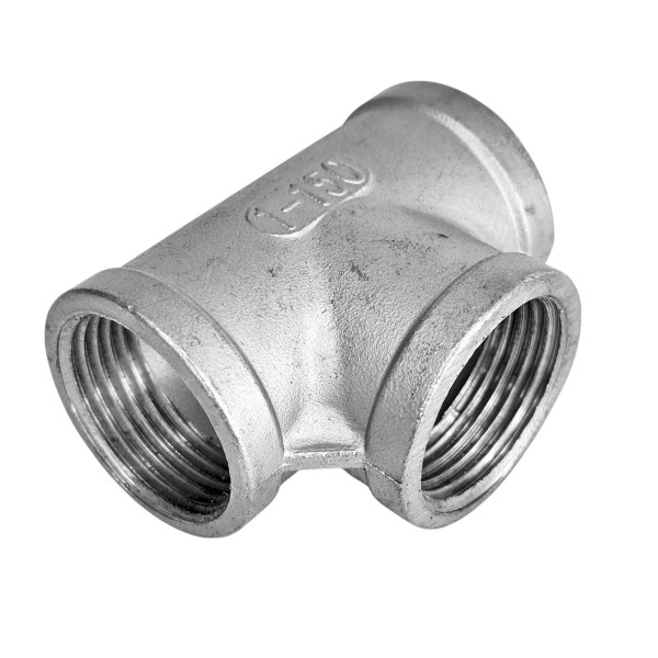 Фото - Трійник нержавіючий SS304 різьба внутрішня-внутрішня-внутрішня різьба DN25 G1"F- G1"F- G1"F