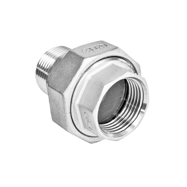 Фото - Американка нержавіюча SS304 зовнішня – внутрішня DN25 G1&quot;M – G1&quot;F